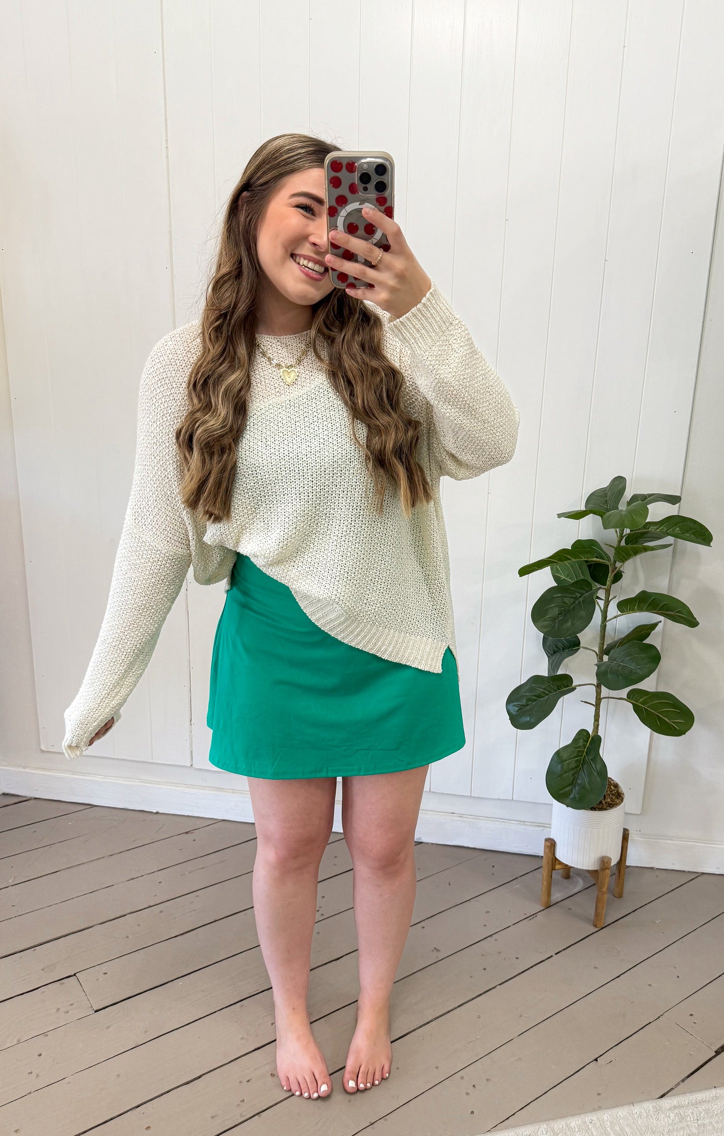 GREEN ACTIVE ONE SHOULDER DRESS