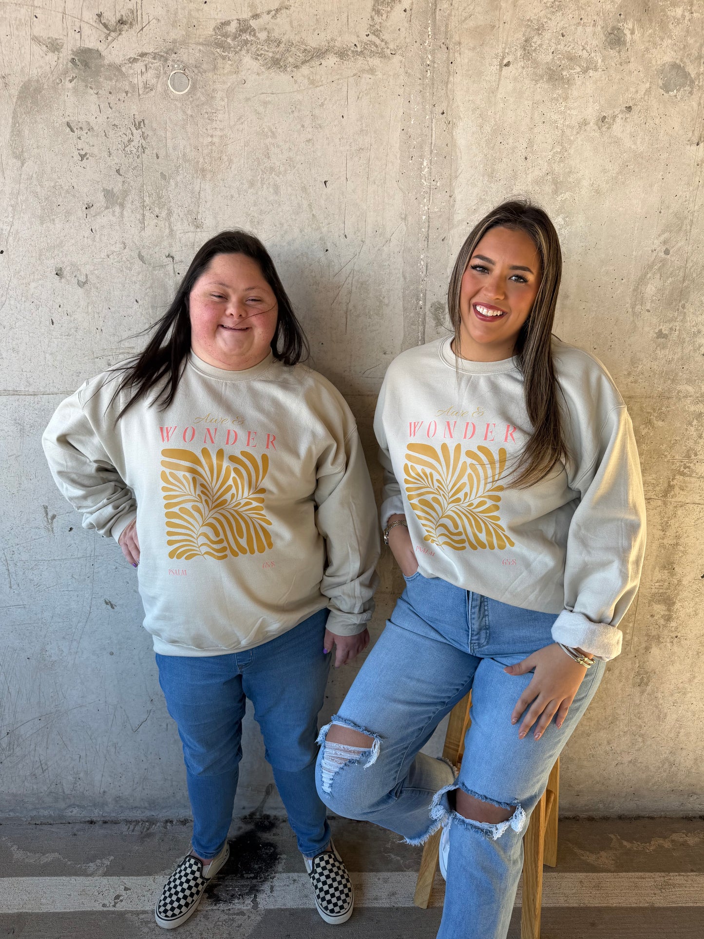 PRE-ORDER | AWE & WONDER SWEATSHIRT
