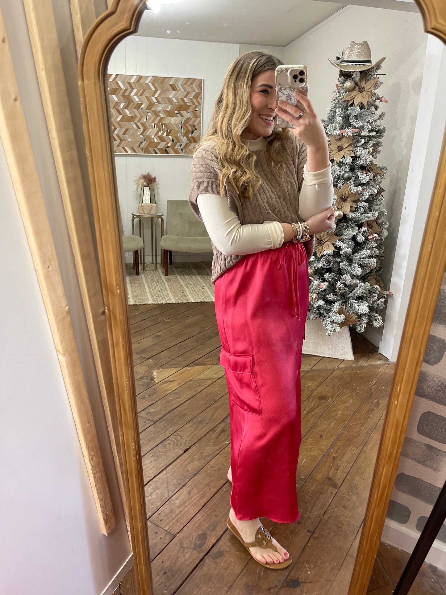 Cargo Maxi Skirt