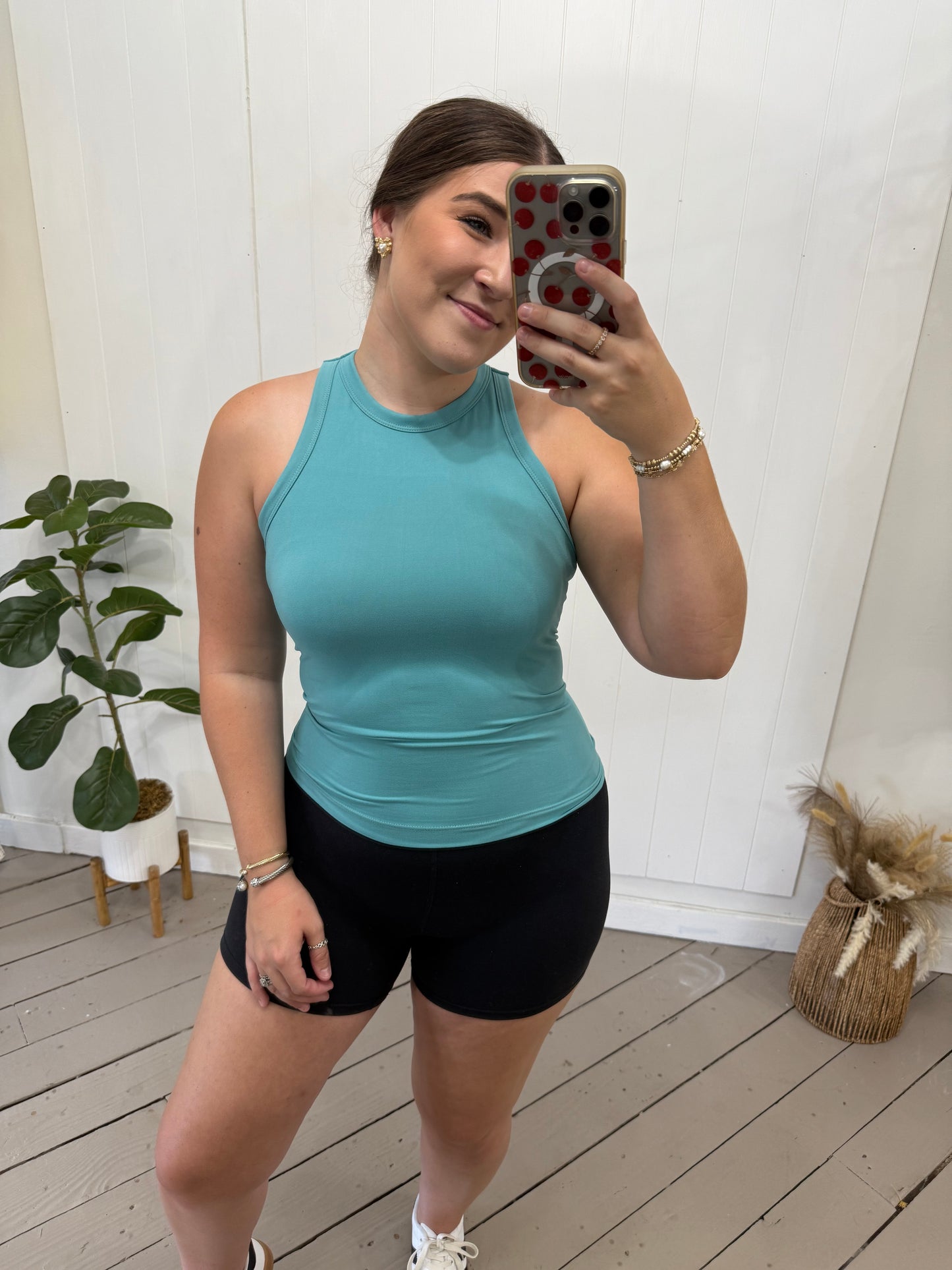 TIDAL WAVE BUTTER RACERBACK TANK