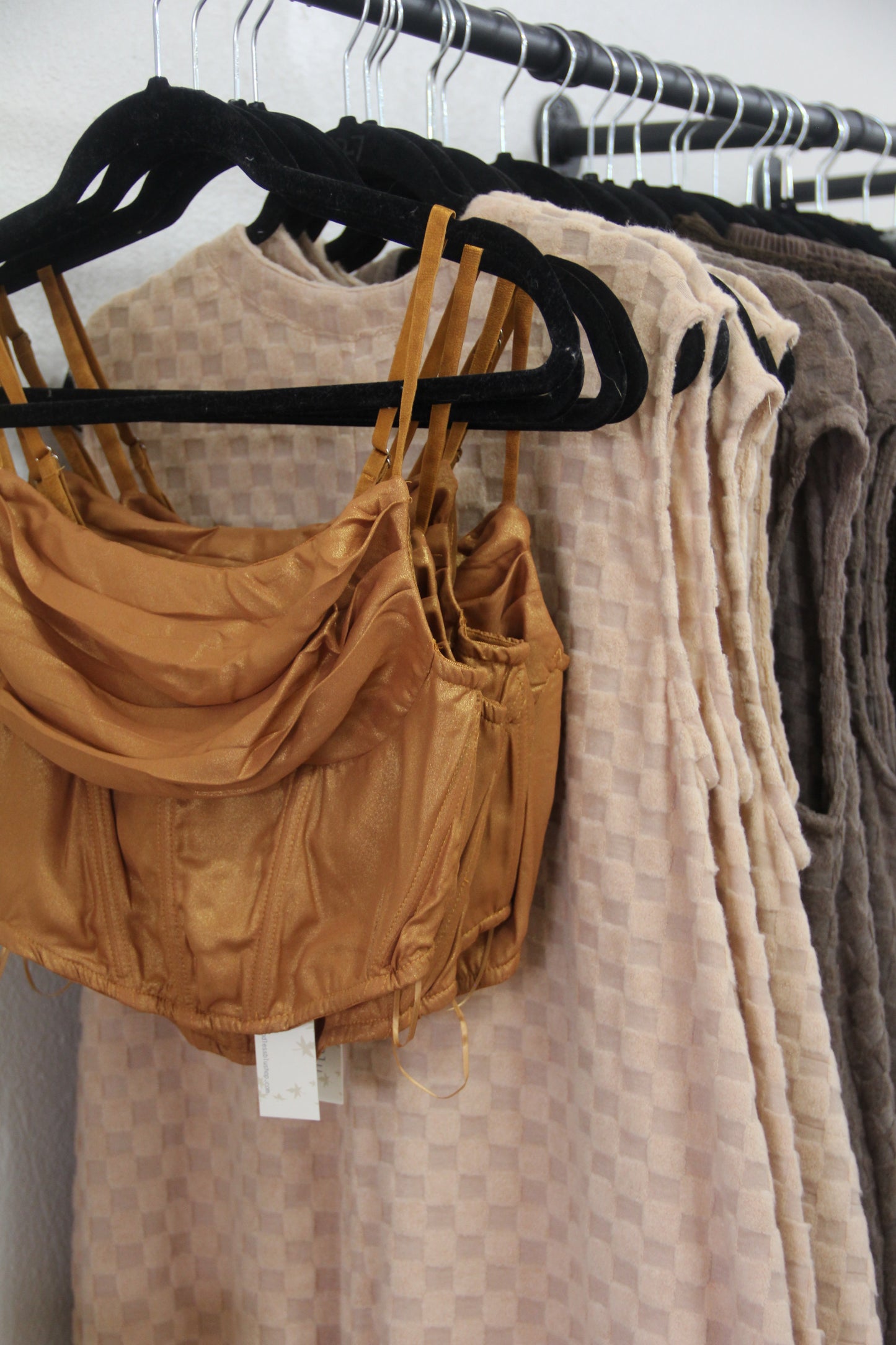 Let’s Shimmer Corset Top