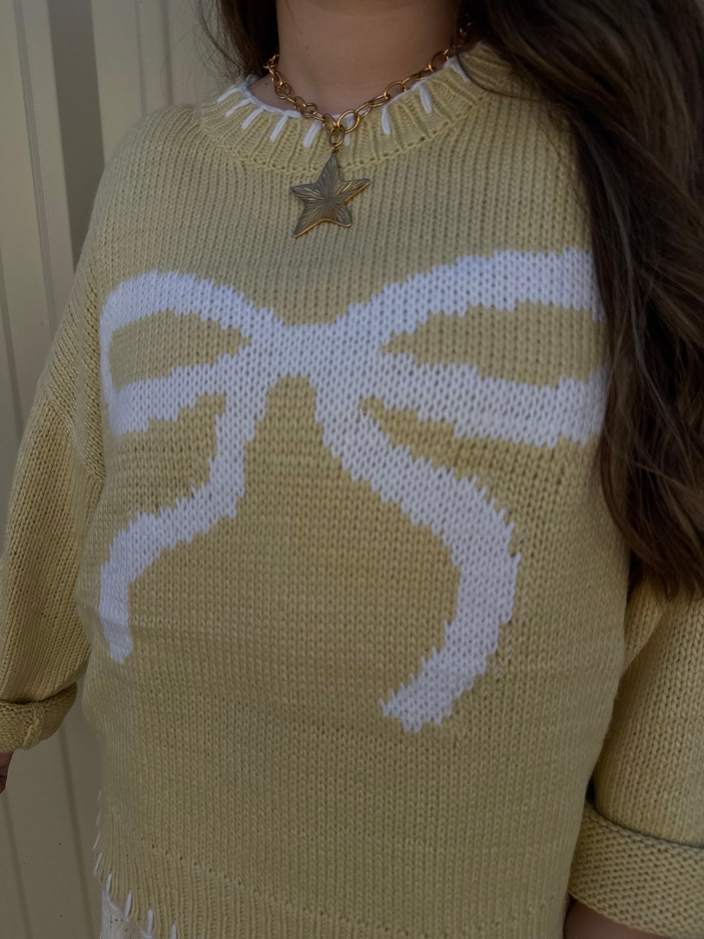 RIBBON SWEATER