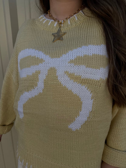 RIBBON SWEATER