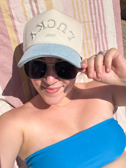 LUKCY ME TRUCKER HAT