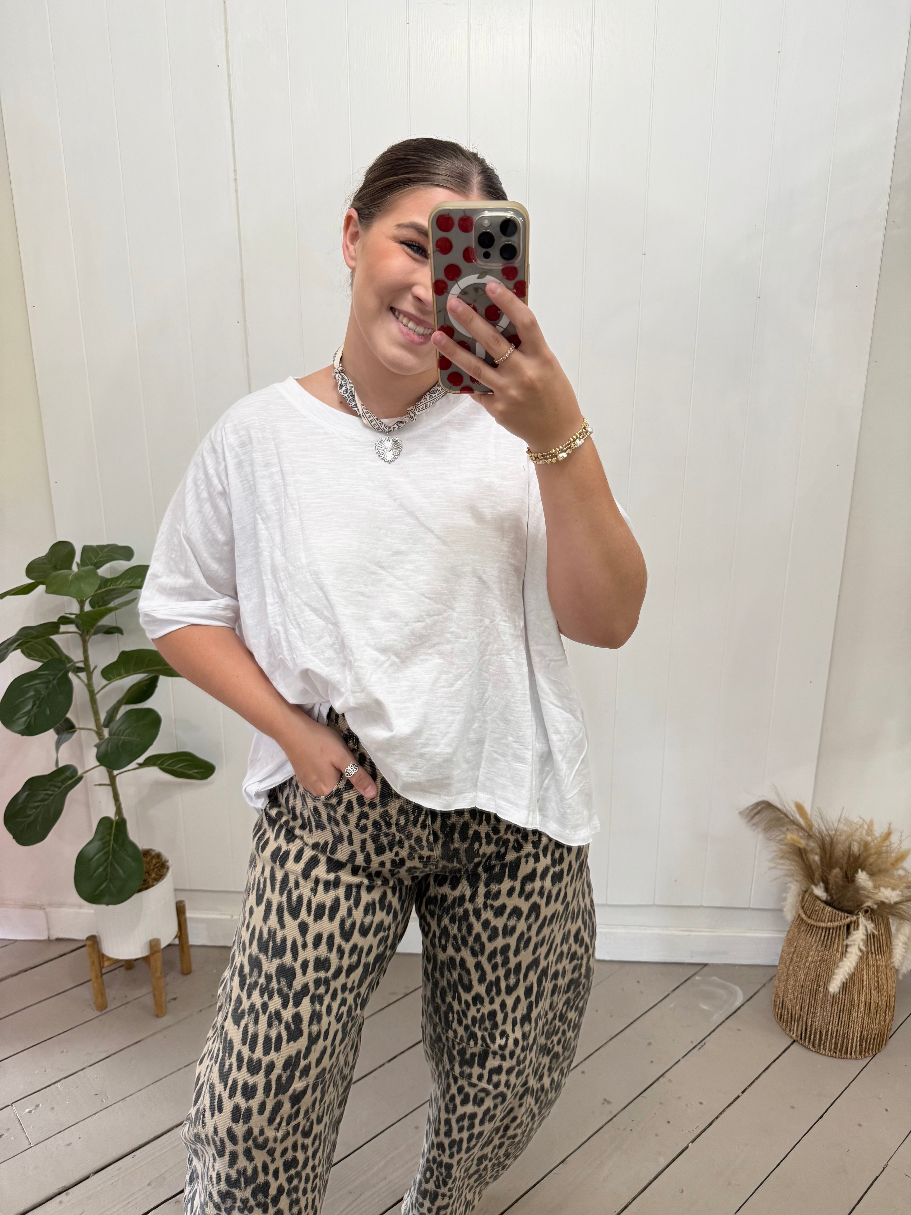ABBY WHITE TEE