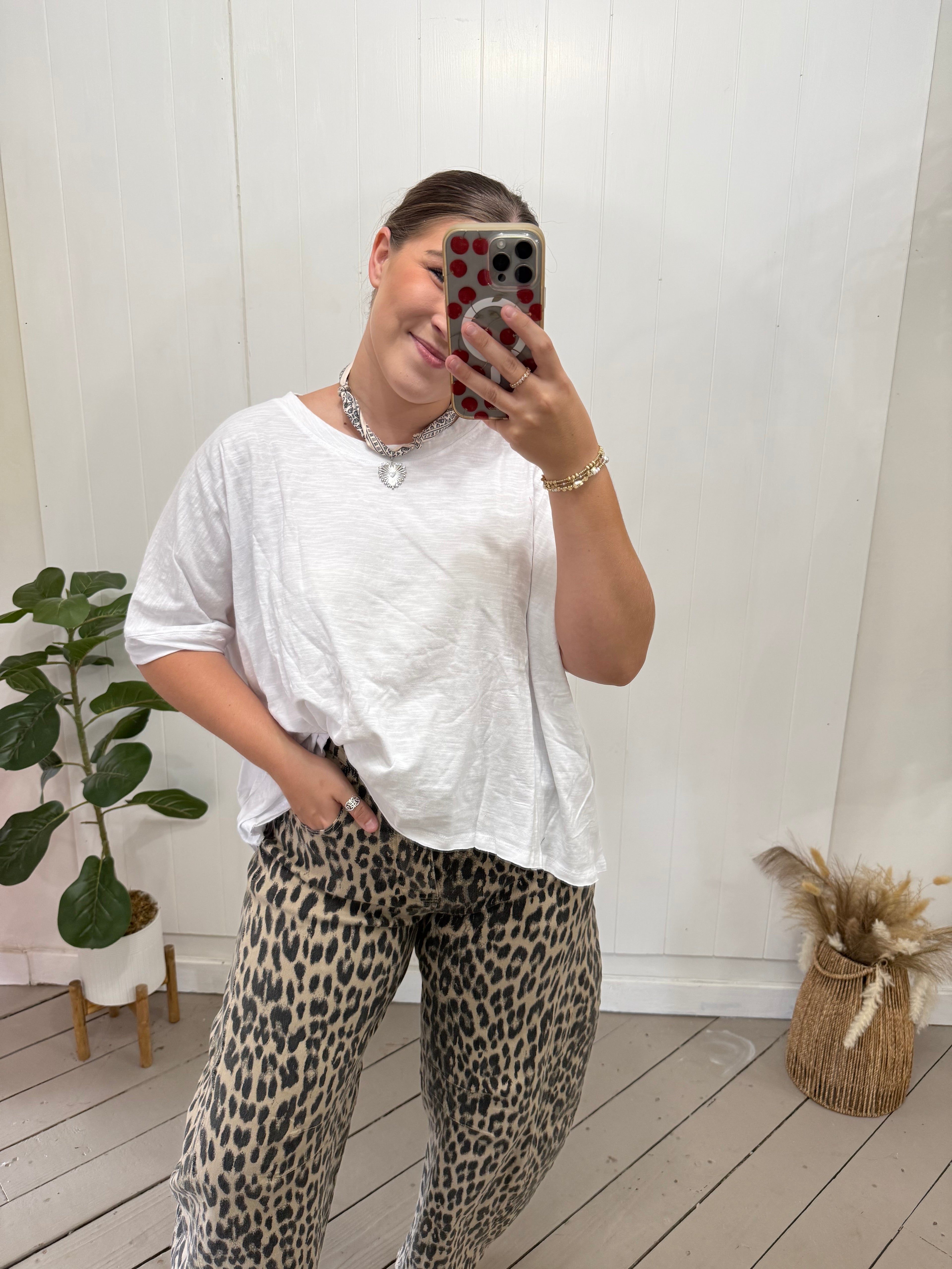 ABBY WHITE TEE
