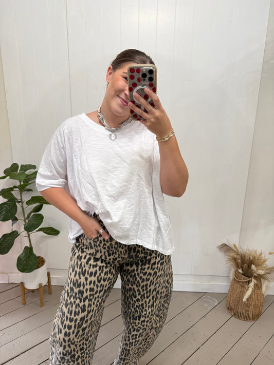 ABBY WHITE TEE