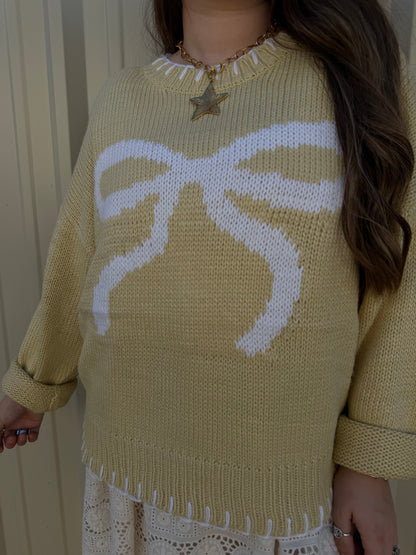 RIBBON SWEATER