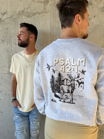 PRE-ORDER | PSALM 42:1 SWEATSHIRT