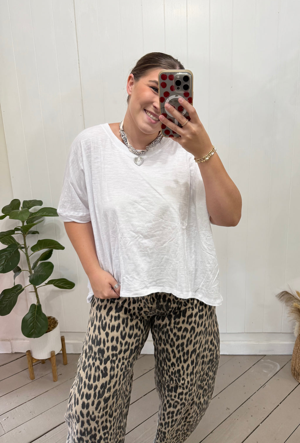 ABBY WHITE TEE
