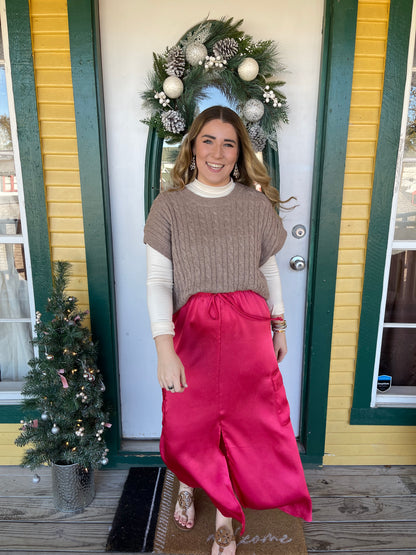 Cargo Maxi Skirt