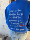 PRE-ORDER | REDEEMED BY HIS GRACE SWEATSHIRT
