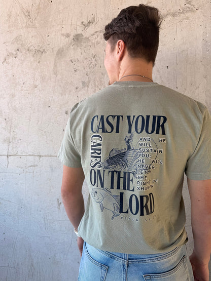 PRE-ORDER | CAST YOUR CARES ON THE LORD T-SHIRT
