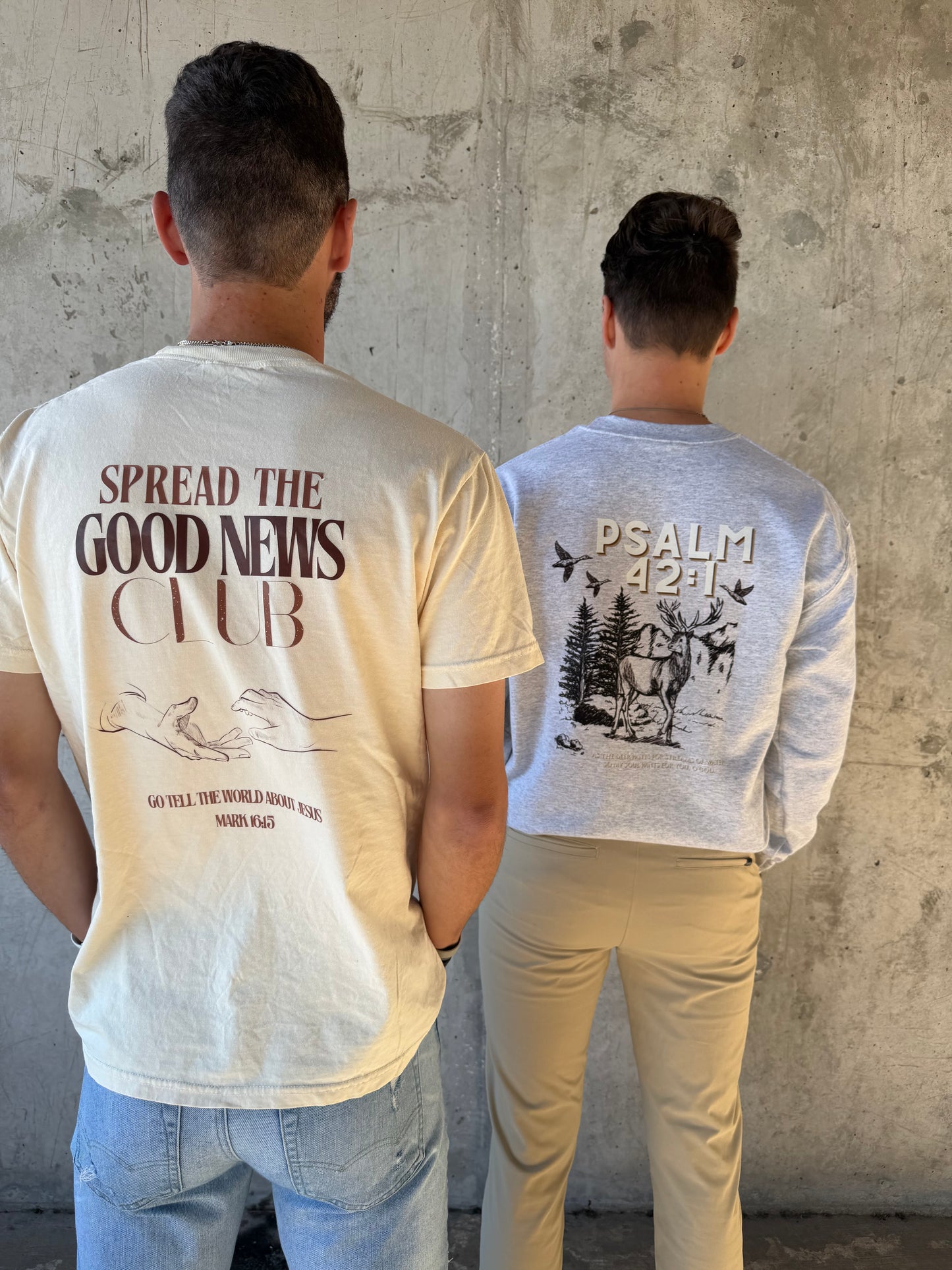 PRE-ORDER | SPREAD THE GOOD NEWS CLUB T-SHIRT
