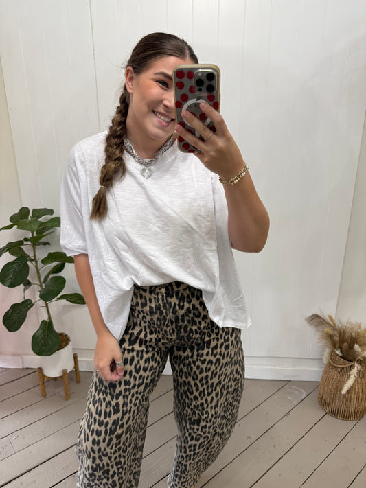 ABBY WHITE TEE
