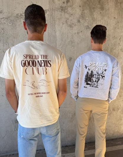 PRE-ORDER | PSALM 42:1 SWEATSHIRT