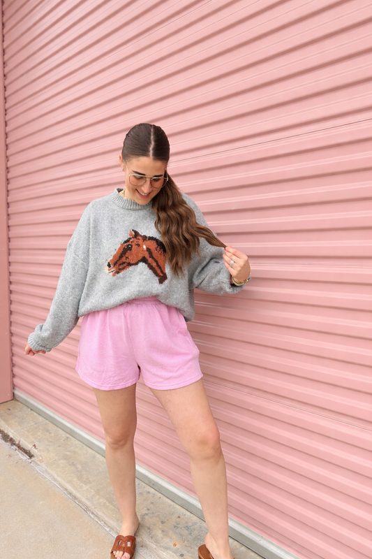 HORSE KNIT SWEATER