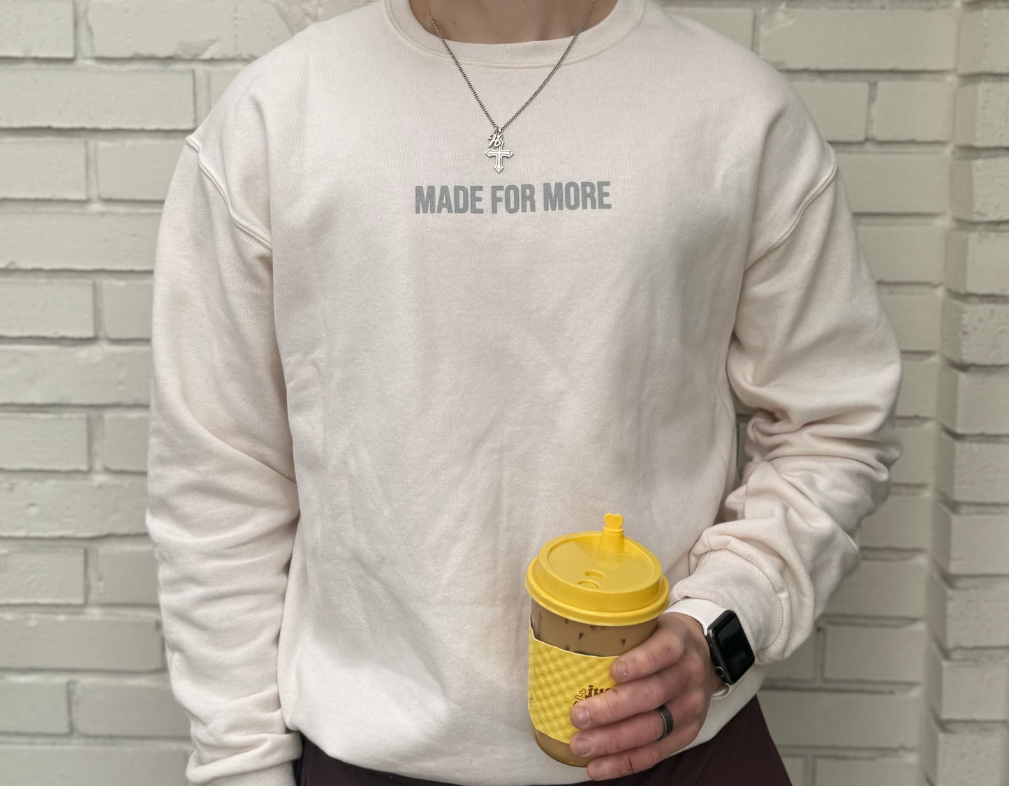 MADE FOR MORE SWEATSHIRT