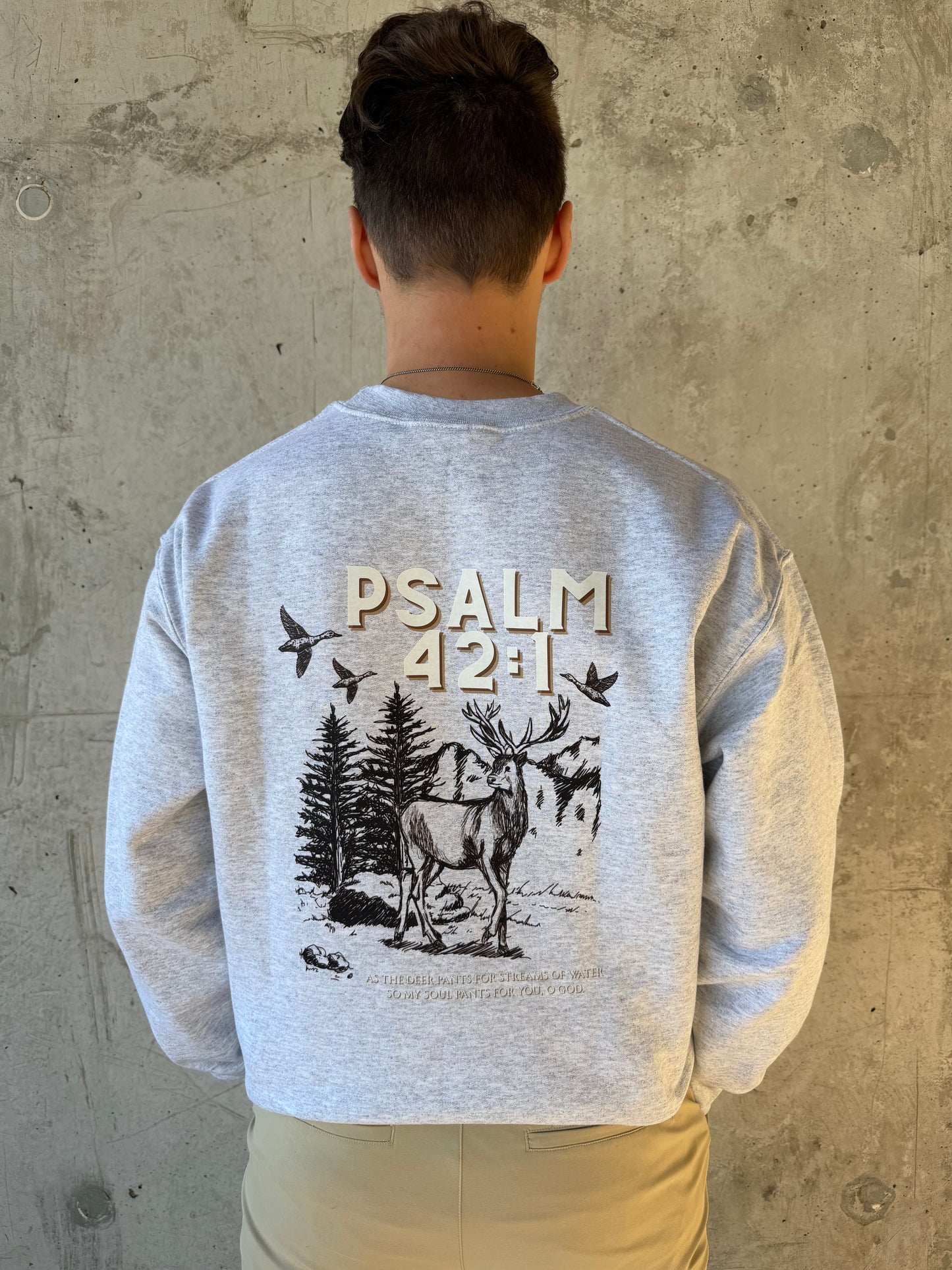 PRE-ORDER | PSALM 42:1 SWEATSHIRT