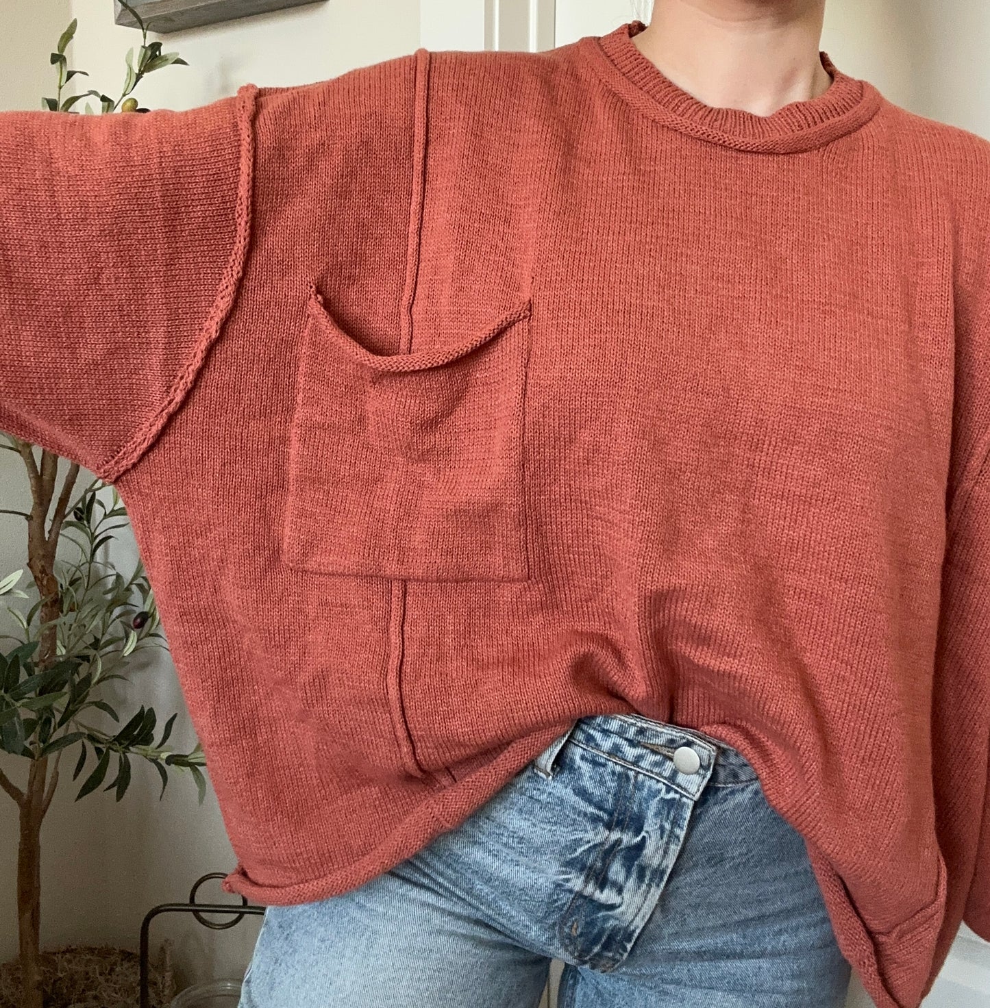 Terracotta Pocket Longsleeve