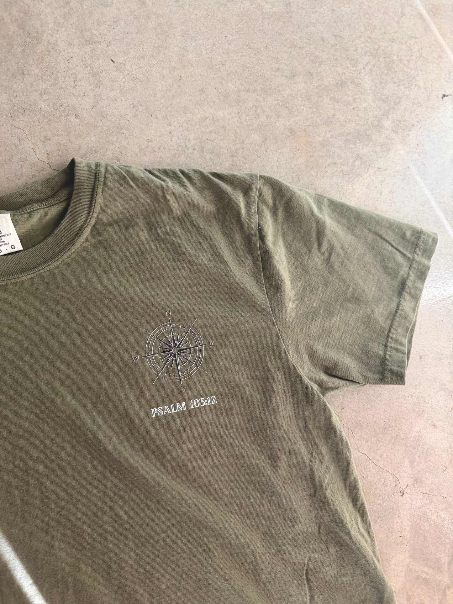 PRE-ORDER | AS FAR AS THE EAST IS FROM THE WEST T-SHIRT