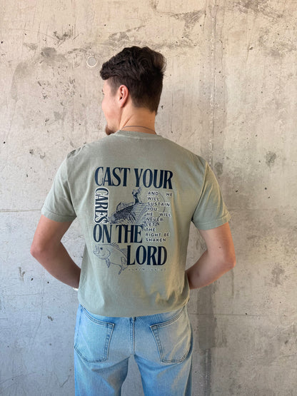 PRE-ORDER | CAST YOUR CARES ON THE LORD T-SHIRT