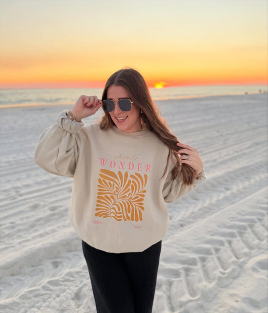 PRE-ORDER | AWE & WONDER SWEATSHIRT
