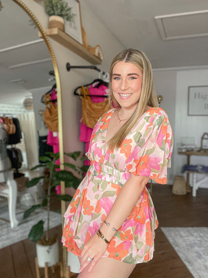Floral Romper
