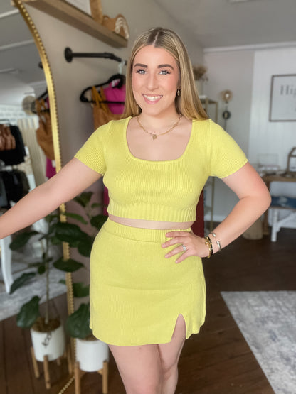 Kiwi Knit Sweater Set
