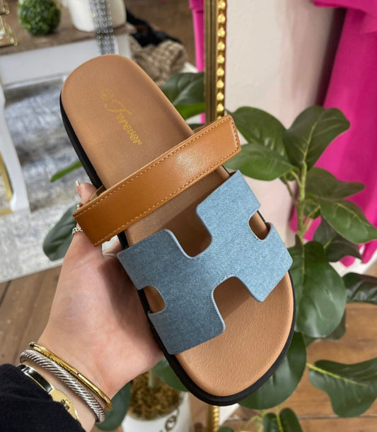 H Strap Sandal