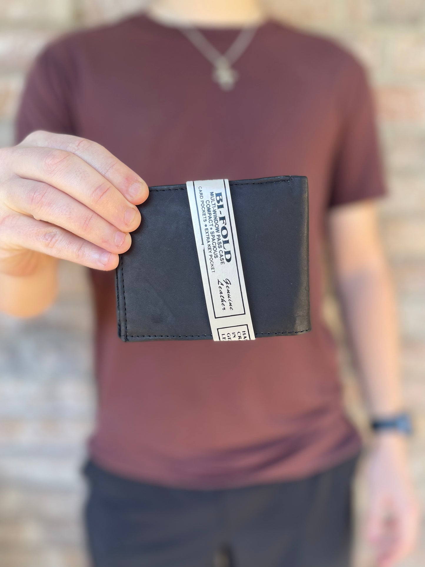 Men’s genuine, leather wallet