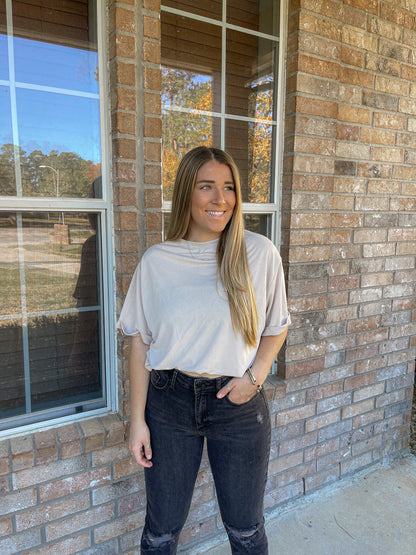 Black Distressed Jeans